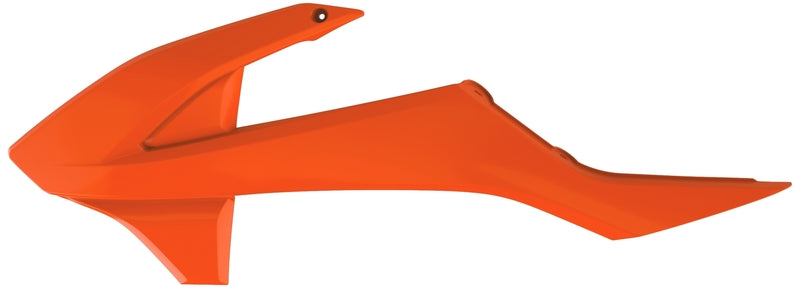 POLISPORT Kühlerspoiler seitlich Originalfarbe 2018 Orange KTM SX85