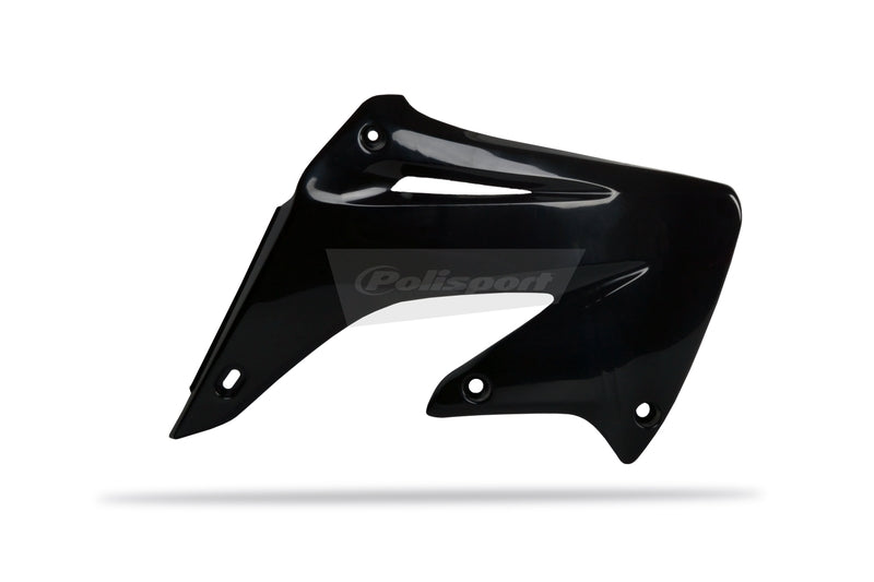 POLISPORT Kühlerspoiler seitlich CR125-250 02-07 Schwarz