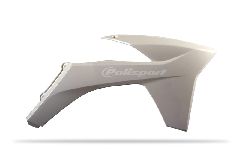 POLISPORT Kühlerspoiler seitlich KTM SX EXC 11-12 Weiß