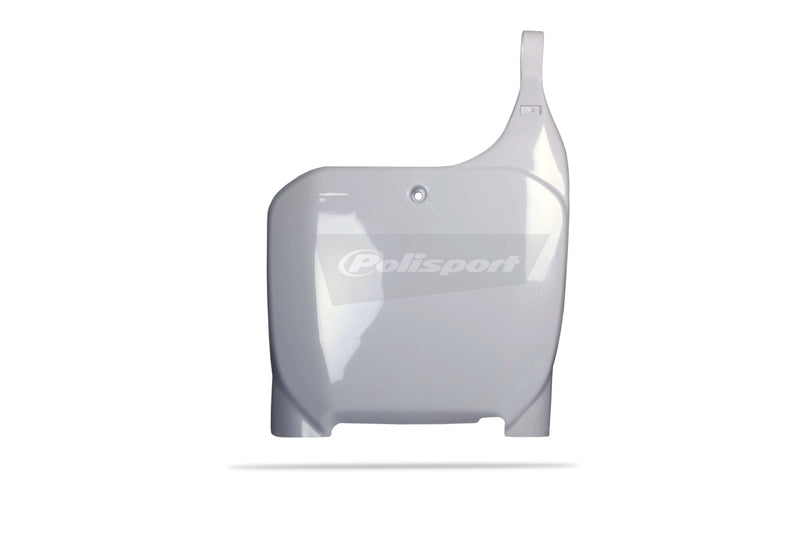FRONT PLATE CR125-250 00-03 WHITE