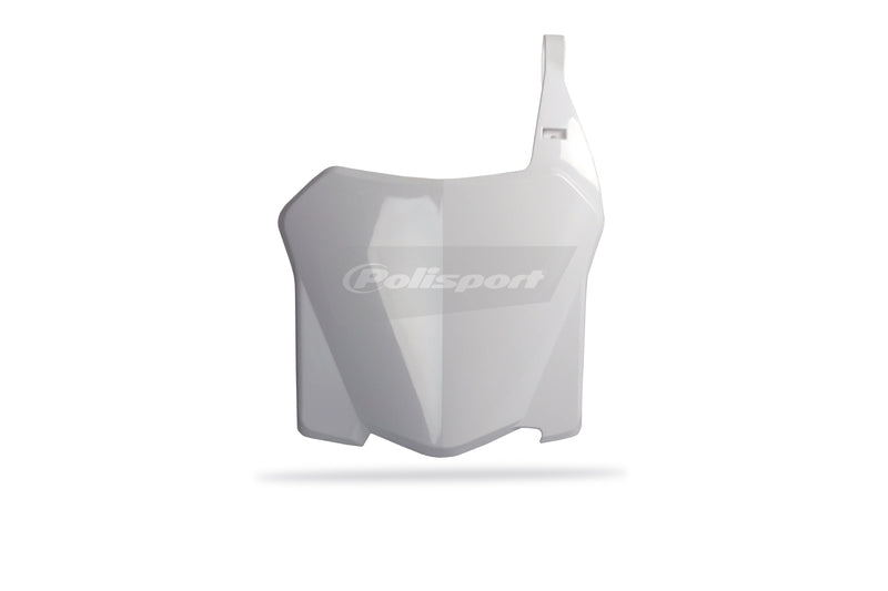FRONT PLATE CRF250-450R 08 WHITE