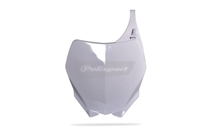 FRONT PLATE YZ125 YZ250 05-13 WHITE