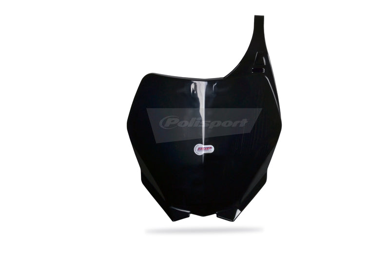 FRONT PLATE YZ125 YZ250 05-13 BLACK