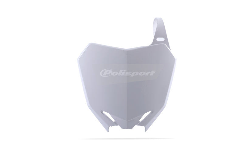 FRONT PLATE RMZ250 450 10-13 WHITE