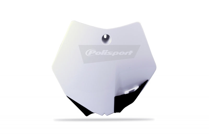 FRONT PLATE KTM 65 SX 09-13 WHITE