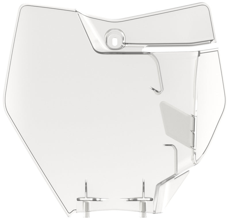 POLISPORT Nummerntafel vorne transparent KTM SX/SX-F125