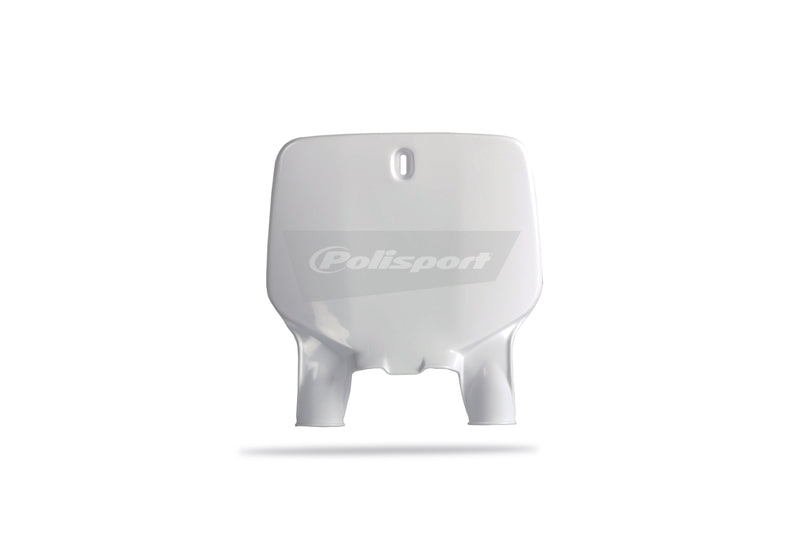 FRONT PLATE KX125-250 96-02 WHITE