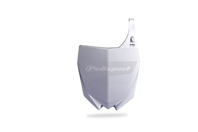 FRONT PLATE YZ250F 450F 10-13 WHITE