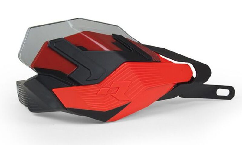 RACETECH HP3 Adventure Handschützer Orange/Schwarz