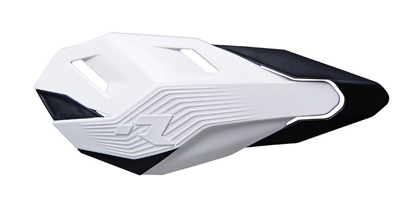 RACETECH HP3 Cross/Enduro Handschützer Weiß/Schwarz