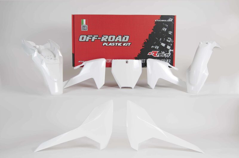 RACETECH Plastik-Kit Originalfarbe 2017/2019 Husqvarna TC65