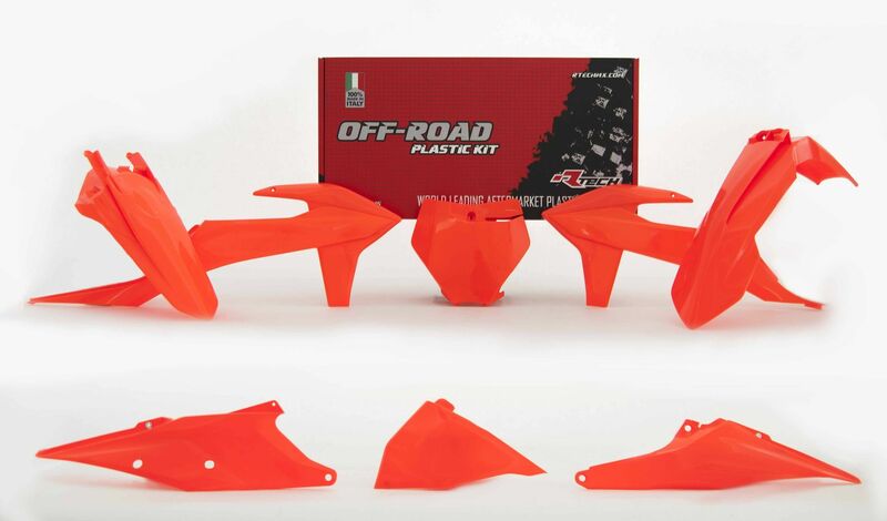RACETECH Plastik-Kit neonorange KTM SX/SX-F