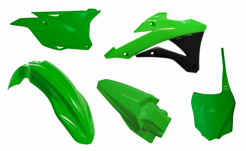 RACETECH Plastik-Kit Originalfarbe (2020) Kawasaki KX85
