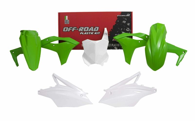 RACETECH Plastik-Kit Originalfarbe 2019 Kawasaki KX250F