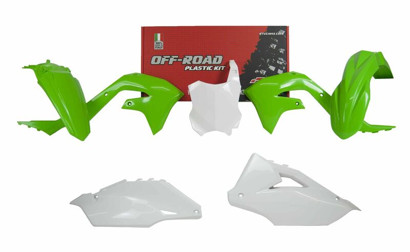 RACETECH Plastik-Kit Originalfarbe 2019 Kawasaki KX450F