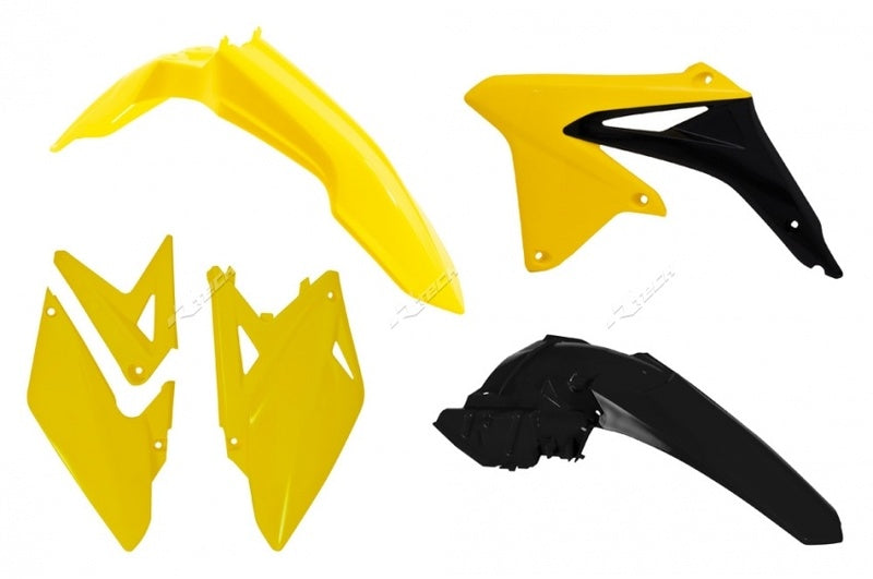 Kunststoff-Kit Racetech Originalfarbe 2009 gelb Suzuki RMX450Z