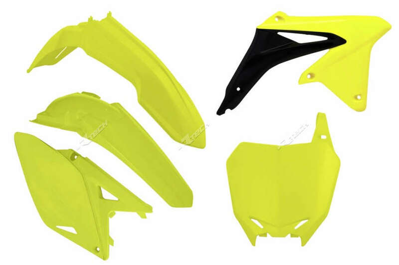 Kunststoff-Kit Racetech gelb neon Suzuki RM-Z250