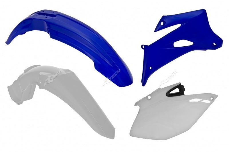 Kunststoff-Kit Racetech Originalfarbe blau/weiß Yamaha WR-F450