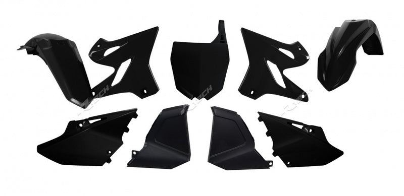 Kunststoff-Kit RACETECH Replica 15 schwarz Yamaha YZ125/250