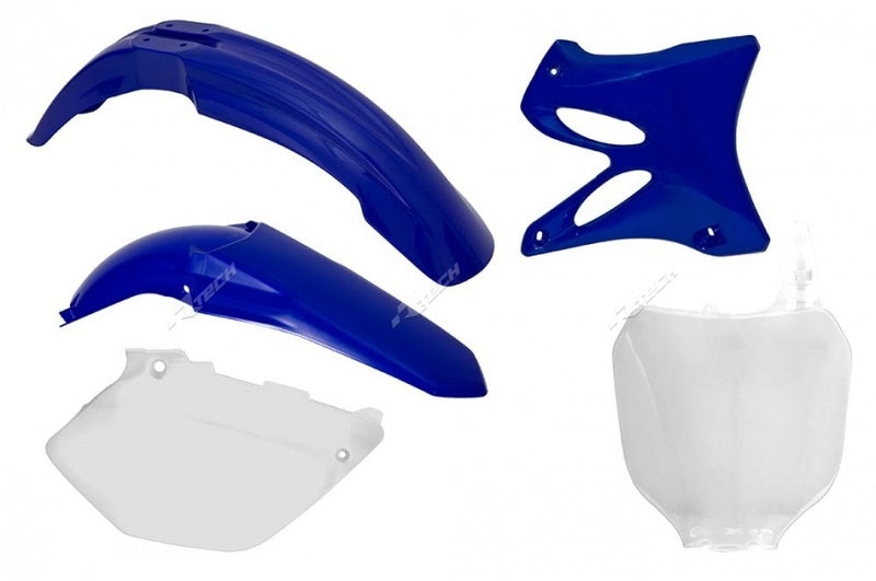 Kunststoff-Kit Racetech Originalfarbe blau/weiß Yamaha YZ125/250