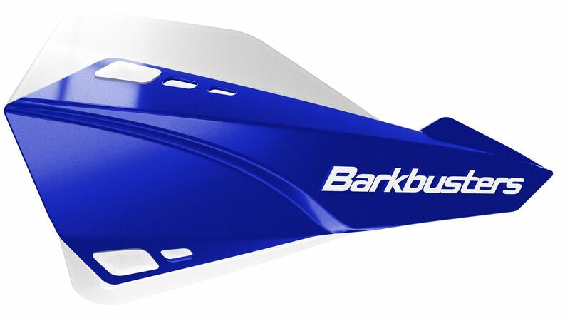 BARKBUSTERS Sabre Handschützer-Set Universalhalterung Blau/Weiß