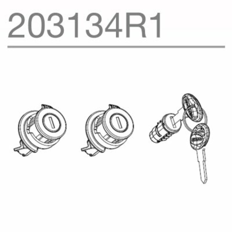 SHAD Sandard Ersatz Schloss System