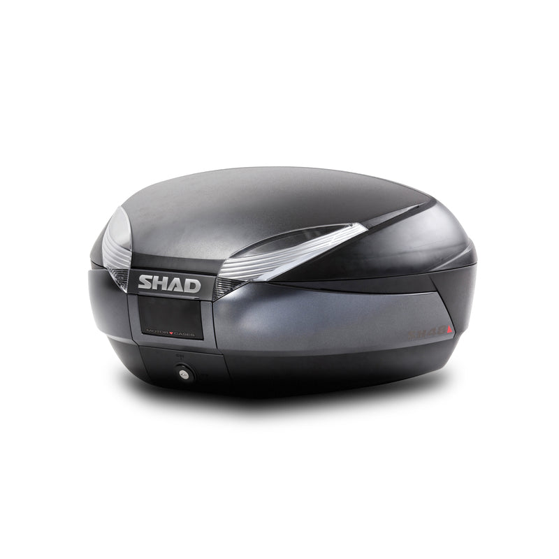 SHAD SH48DG Top Case - Dunkelgrau/Schwarz