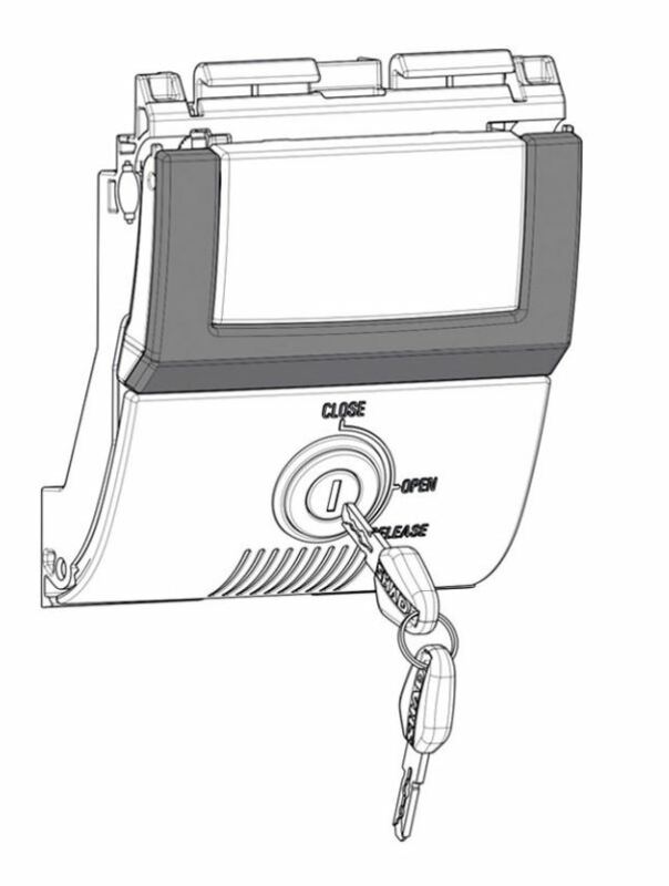SHAD SH48 Ersatz-Schlossmechanismus aus Titan