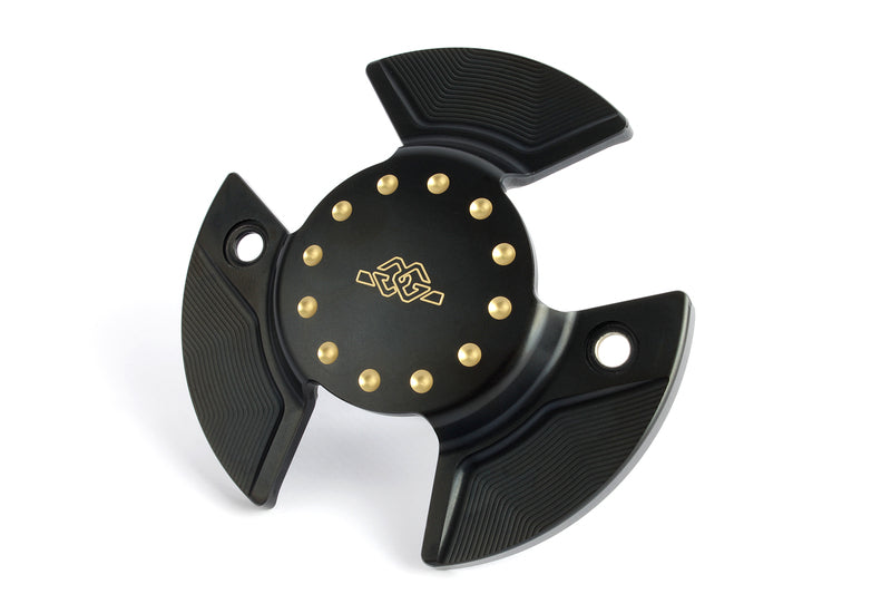 GILLES Motorabdeckung (Styling) Schwarz/Gold Yamaha T-Max 530/560