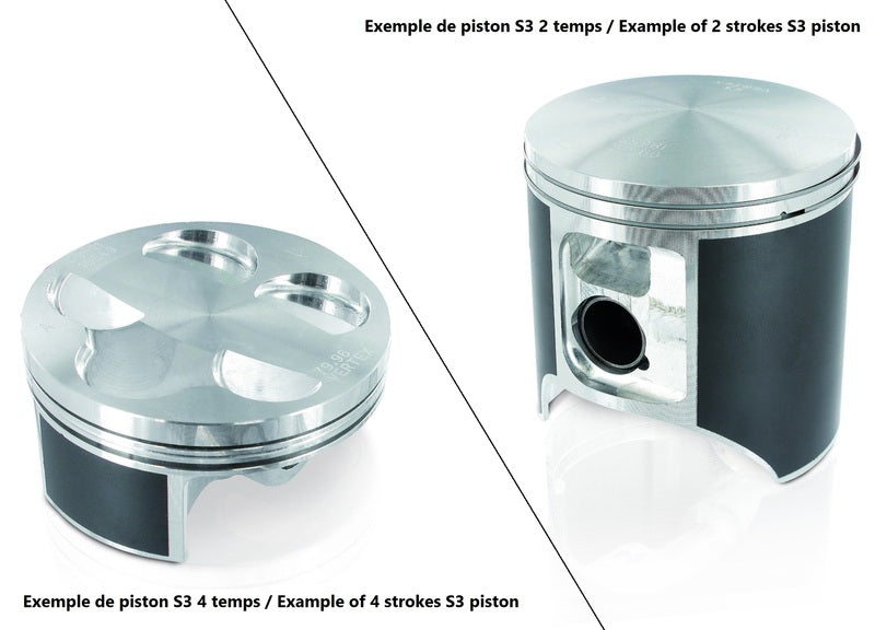 S3 Gusskolben Ø 53,95 mm Standardkompression Ossa TR125I