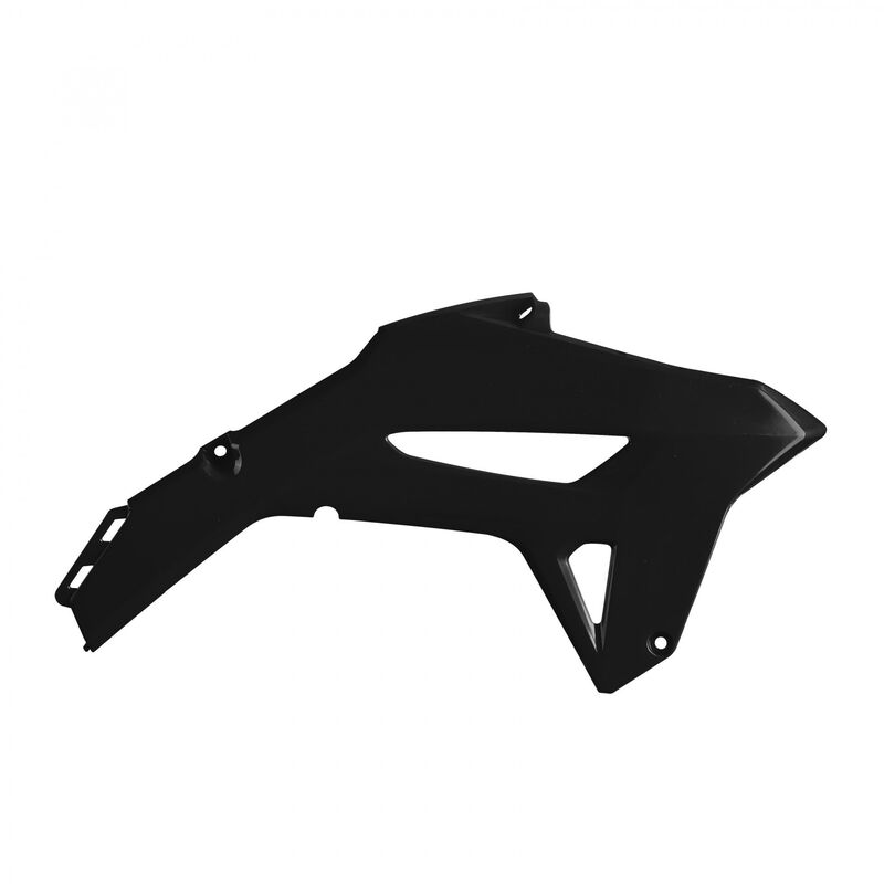 POLISPORT Kühlerspoiler seitlich Schwarz Honda CRF450R