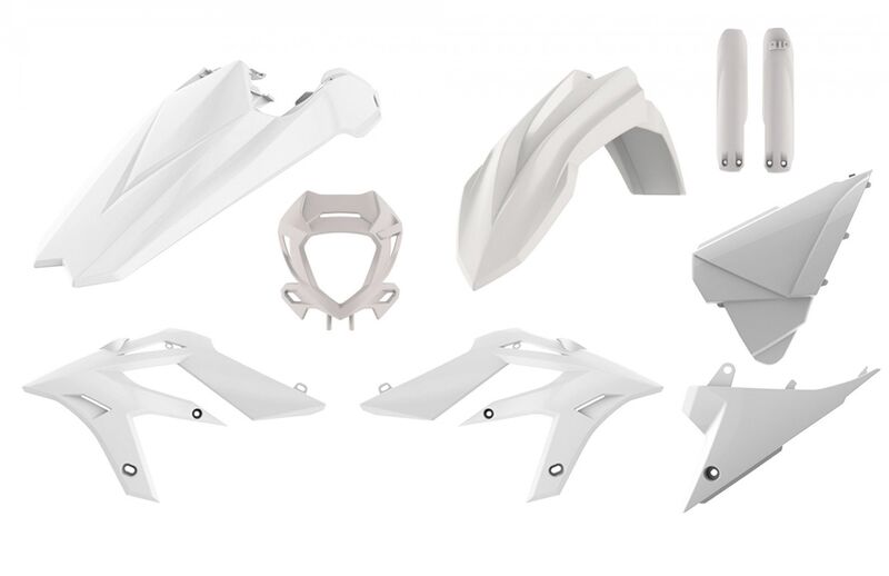 POLISPORT Plastic Kit White Beta X-Trainer
