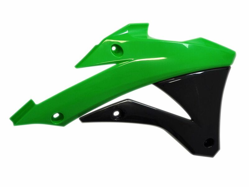 RACETECH Kühlerabdeckungen Grün KX 85