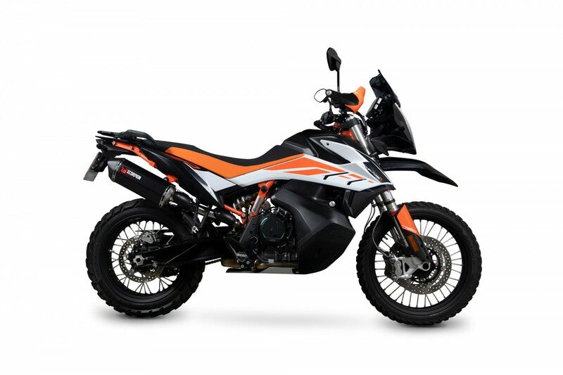 SCORPION Serket Parallel Keramic-Schalldämpfer/ABS-Endkappe schwarz KTM 790 Adventure