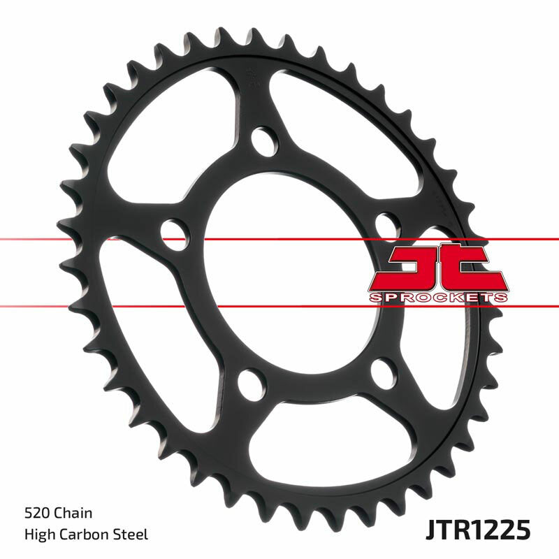 JT SPROCKETS Kettenrad 41 Zähne Stahl Standard 520 Pitch Typ 1225