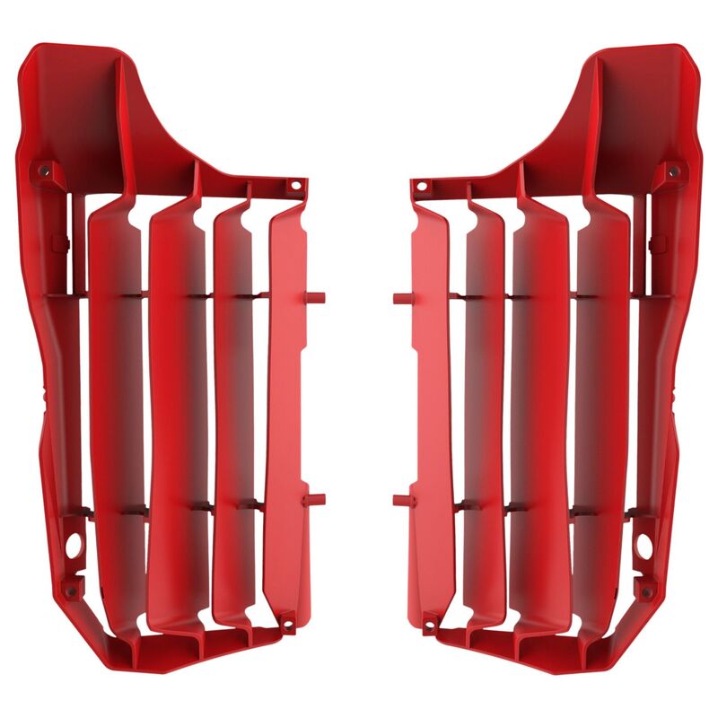 POLISPORT Radiator Louvers Red Honda CRF250R/CRF250RX
