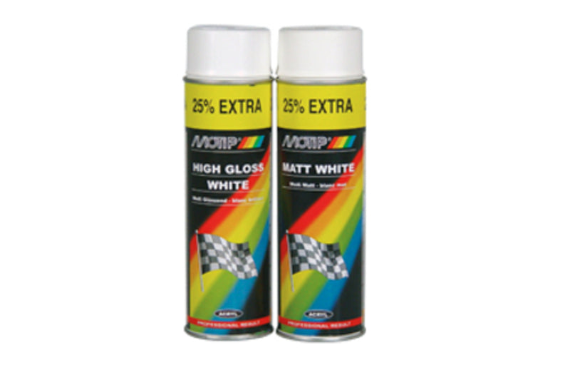 MOTIP Grundlack weiß matt - Spray 500ml