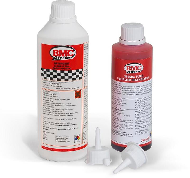 BMC Reinigungskit Reiniger + Ölflasche - 500ml + 250ml Flasche