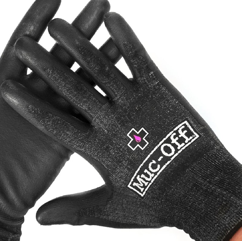 MUC-OFF Werkstatthandschuhe schwarz Größe XL