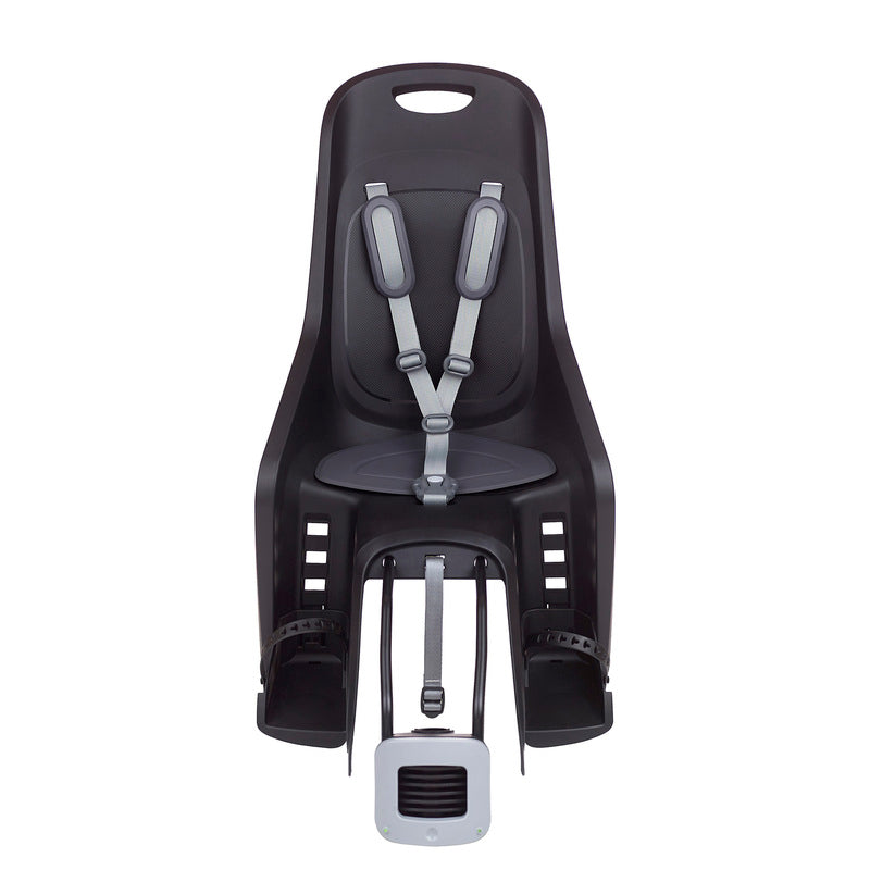 POLISPORT Bubbly Maxi Plus FF Rear Child Bike Seat Frame Mounting - Black/Dark Grey