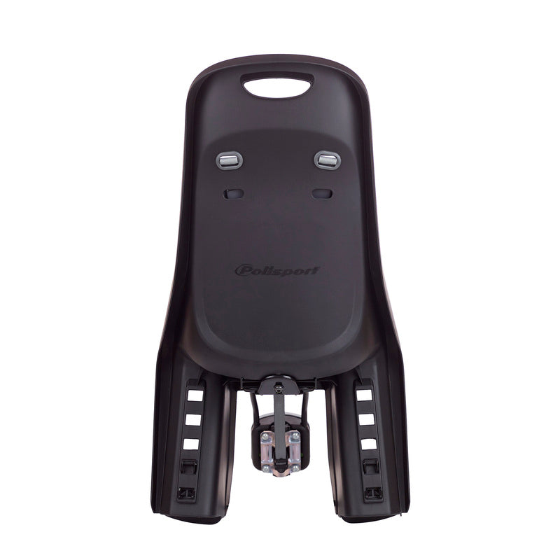 POLISPORT Bubbly Maxi Plus FF Rear Child Bike Seat Frame Mounting - Black/Dark Grey