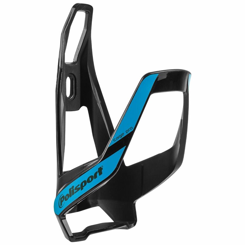POLISPORT Bottle Cage Pro Black/Blue
