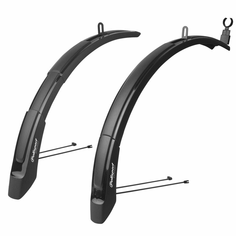 POLISPORT Set Of Mudguards Expander 65 Cross 26/29 Black