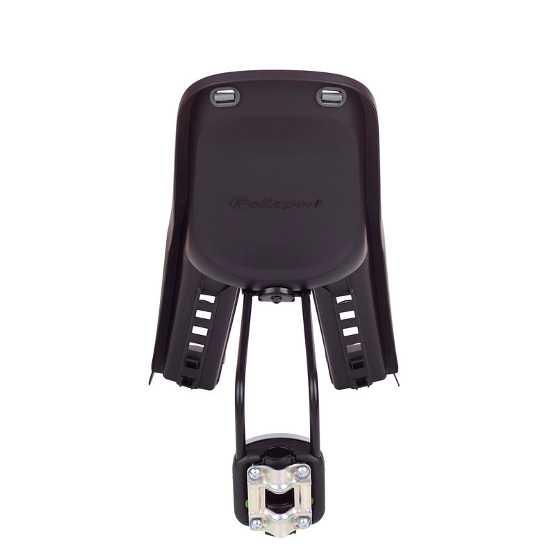 POLISPORT Bubbly Mini Plus FF Front Child Bike Seat Frame Mounting - Black/Dark Grey