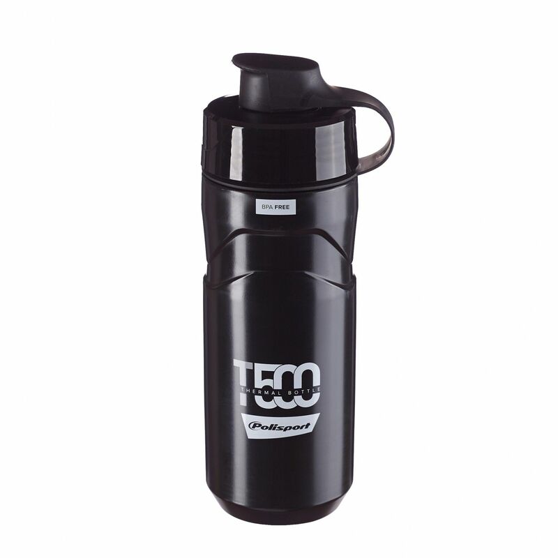 POLISPORT Thermal Bottle T500 Black/Grey 500/650ml