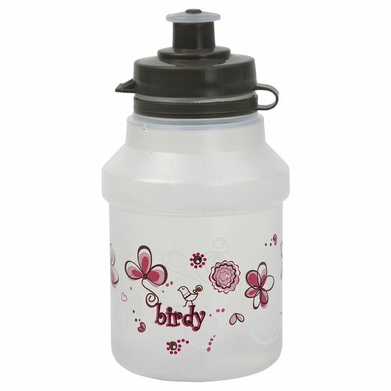 POLISPORT Water Bottle Birdy Clip-On Cap Clear 350ml