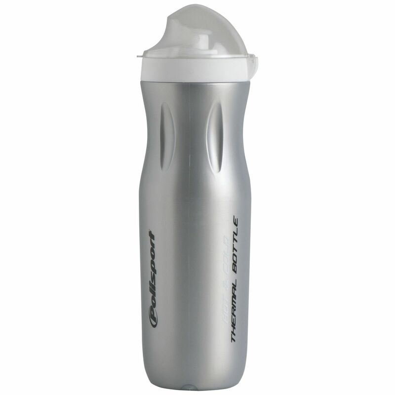 POLISPORT Thermal Bottle Hot & Cold Silver 500ml