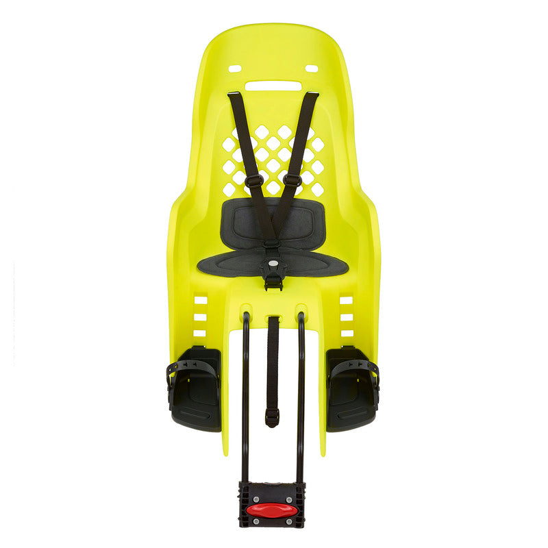 POLISPORT Joy FF 29" Rear Child Bike Seat Frame Mounting - Neon Yellow/Dark Gray