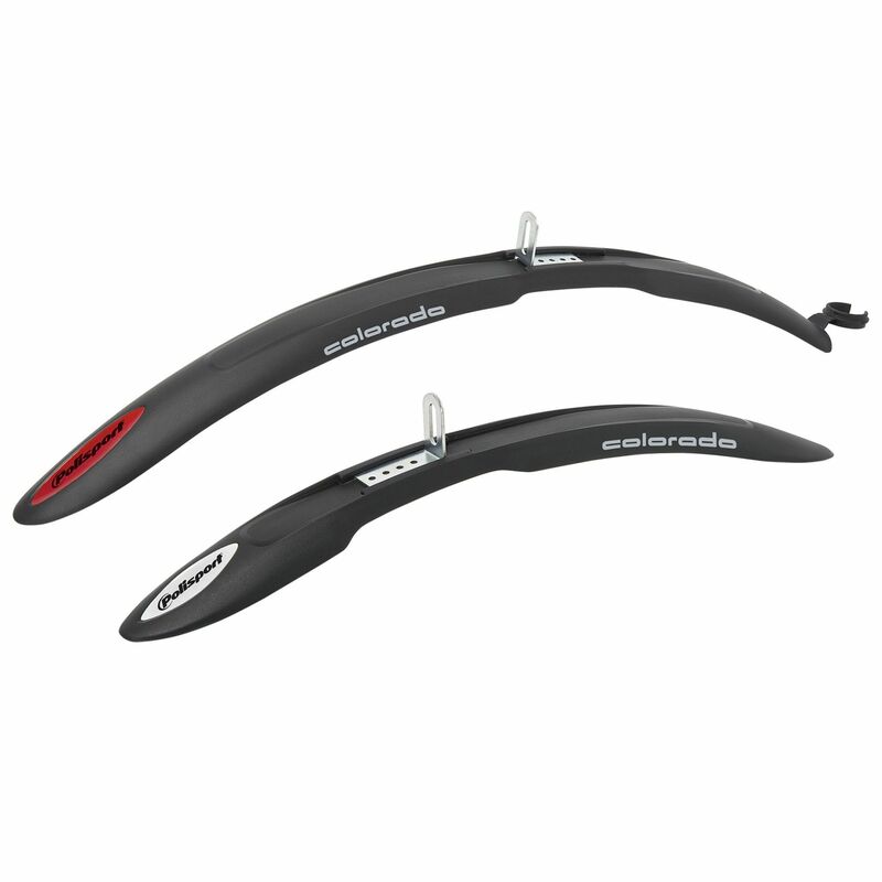 POLISPORT Footrests + Straps Black Groovy Ff / Cfs