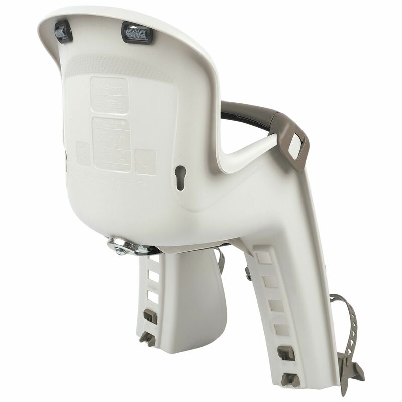 POLISPORT Bilby Junior Front Child Bike Seat Head Tube Mounting - Cream/Brown